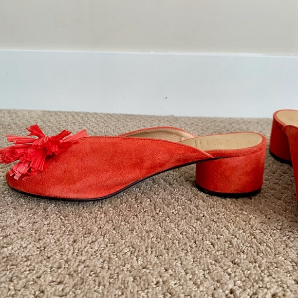 KMB Asrid Raffia Bow Mules from Anthropologie - Picture 3 of 8